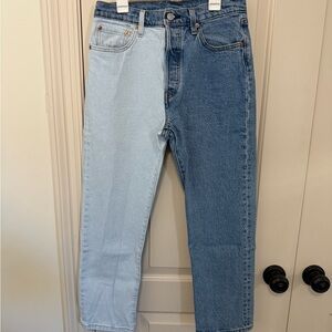 Levi's Dual Blue Ankle Jeans